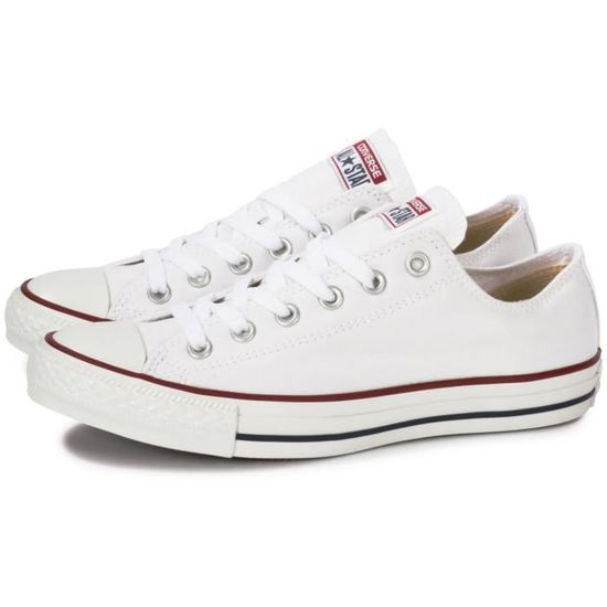 imitation converse blanche basse