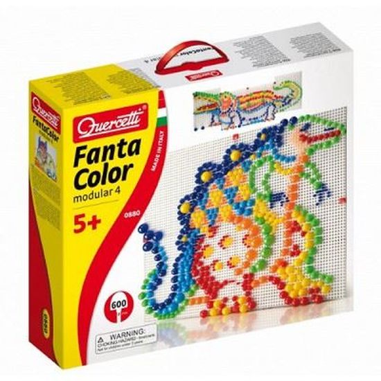 Mosaïque éducative Jeu De Mosaïques Quercetti Fantacolor Modular 4