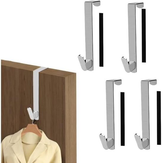 Lot De 4 Crochets Pour Sac à Main - Pliables, Base Antidérapante, Support 4 Kg - Idéal Restaurant, Bureau, Voyage - Finition Dorée