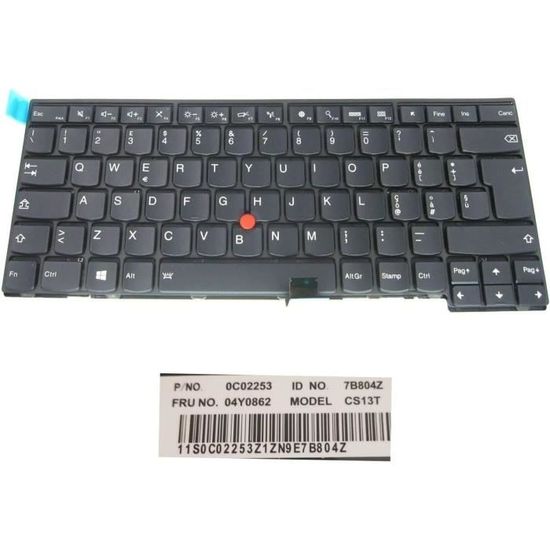 Tasto Singolo Lenovo Per L460, L440, T440, T450, T460, T431, E431, T440p, T440s &ndash; Usato