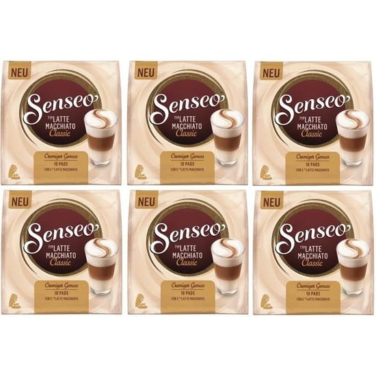 Senseo Latte Macchiato Classic 6 x 10 Dosettes Cdiscount Au quotidien
