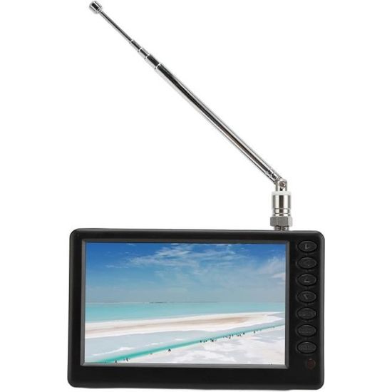Téléviseur Portable KIMISS 5 Pouces ISDB-T - TV Numérique Poche 1080P Avec Radio FM