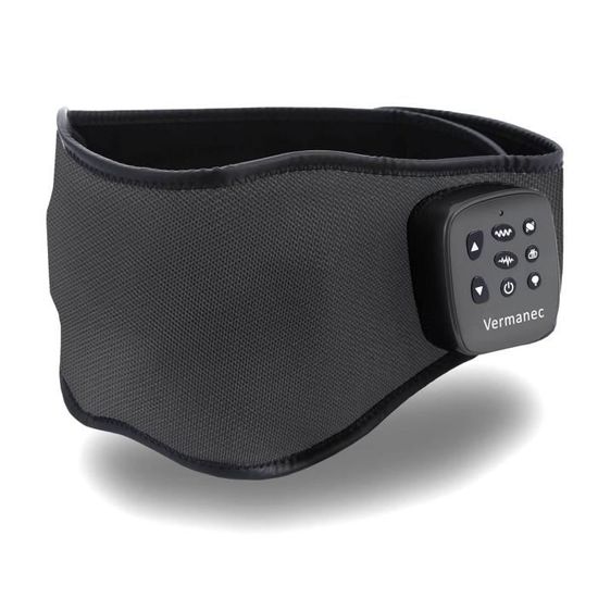 Ceinture Massage Chauffante Sans Fil Vermanec | Dos Lombaire Shiatsu | Soulage Douleurs Et Sciatique