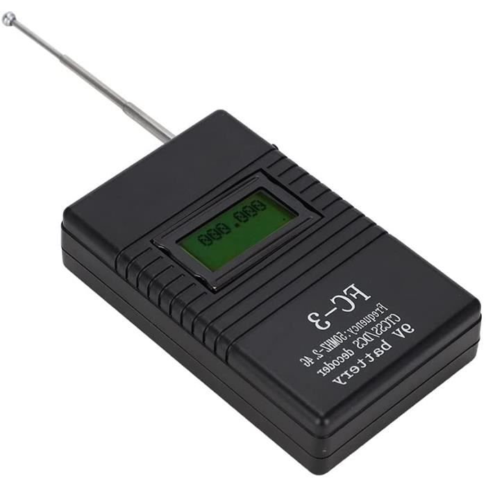 Télécommande Testeur De Fréquence Professionnelle 250-450 MHz - Affichage Numérique - Neuf