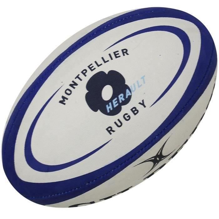 GILBERT Ballon de rugby REPLICA - Montpellier - Taille 5