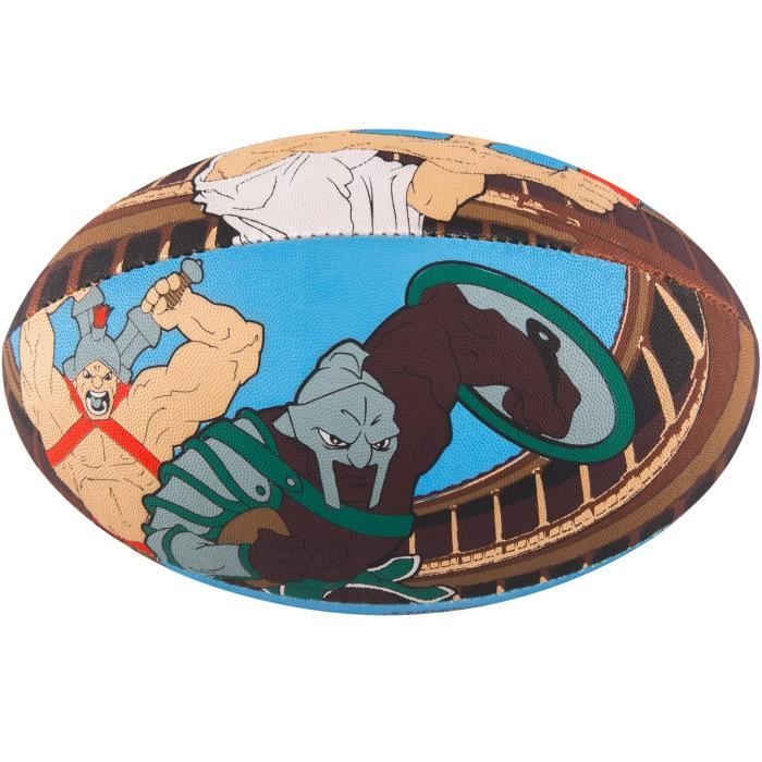 GILBERT Ballon de rugby RANDOMS - Gladiator - Taille 5