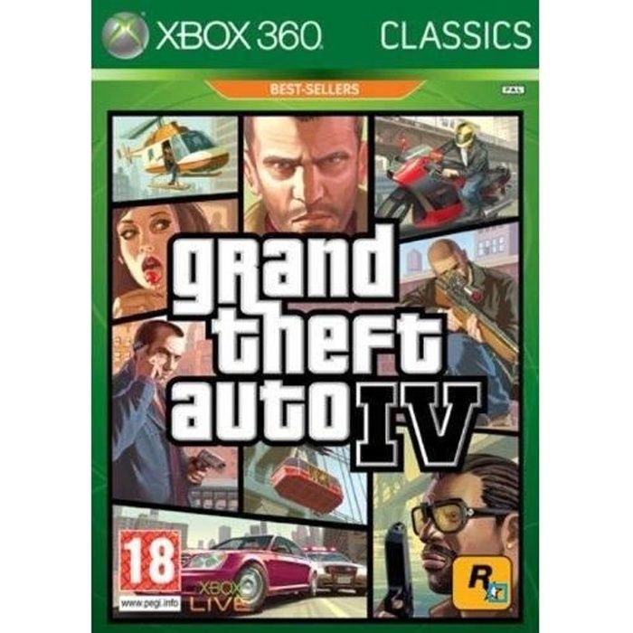 GTA IV Classics Jeu XBOX 360