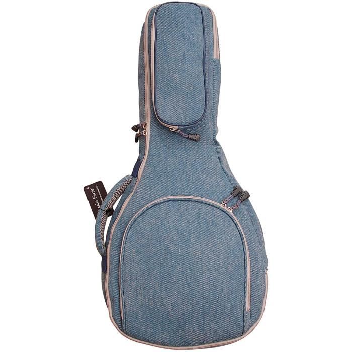 Instruments à cordes MUSIC FIRST 15 mm épais rembourré vintage Jeans Chiffon-jean A & F Style Mandoline (Standard) Sac d 67556