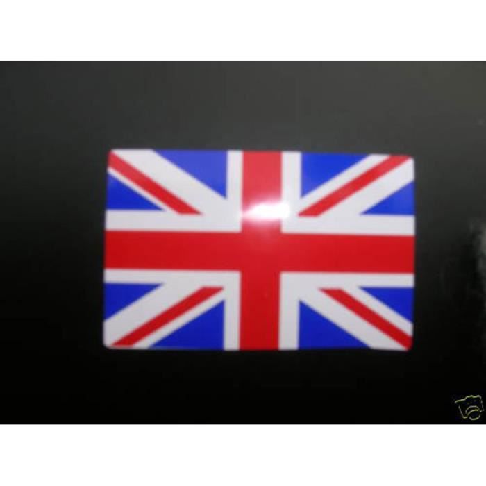 STICKER AUTOCOLLANT DRAPEAU ANGLAIS UNION JACK CASQUE MOTO TRIUMPH BSA NORTON