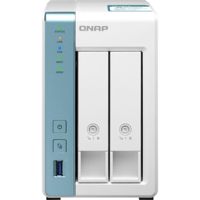 QNAP - Serveur de Stockage (NAS) - TS-231K - 2 Baie