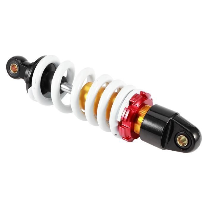 Amortisseur, 260mm 10.2inch Universel Moto Avant et Arrière Amortisseur Amortisseur Central Réglage Amortisseur Arrière