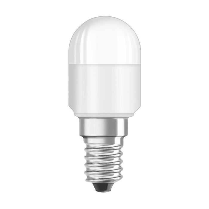 BELLALUX Ampoule LED Mini Tube dépoli radiateur apparent 2,3W=20 E14 chaud x9