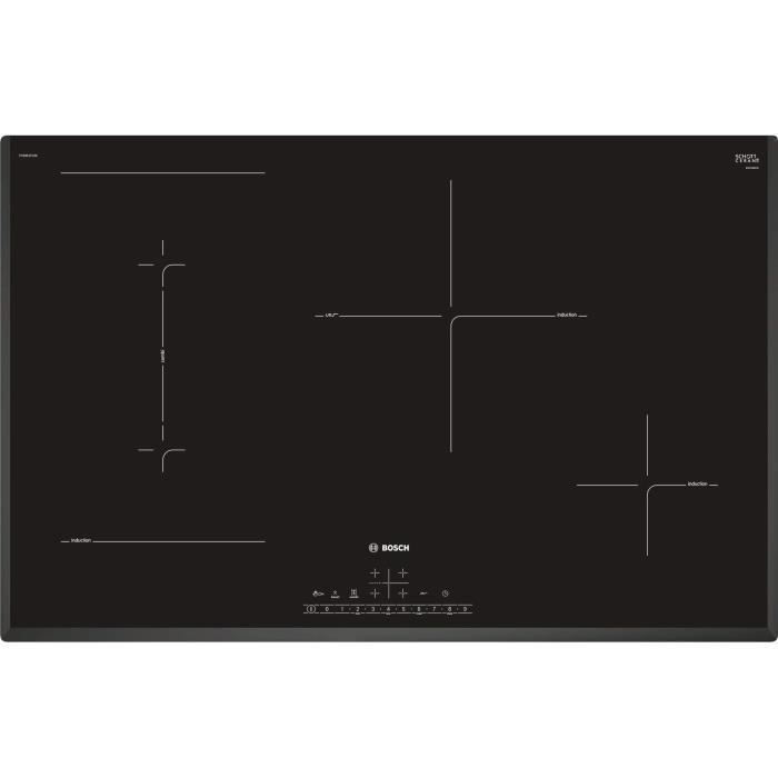 Bosch Plaque de cuisson à induction, Noir