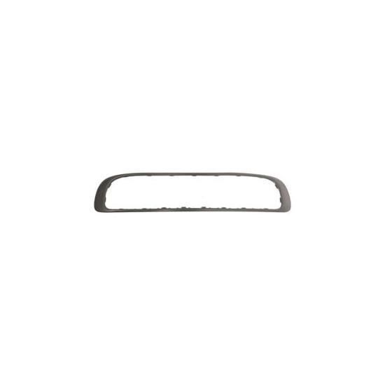 Enjoliveur grille calandre inférieure pour MINI R56/R57 de 2011 à 2014, ONE/COOPER, modèle CHROME LINE, moulure neuve à peindre.