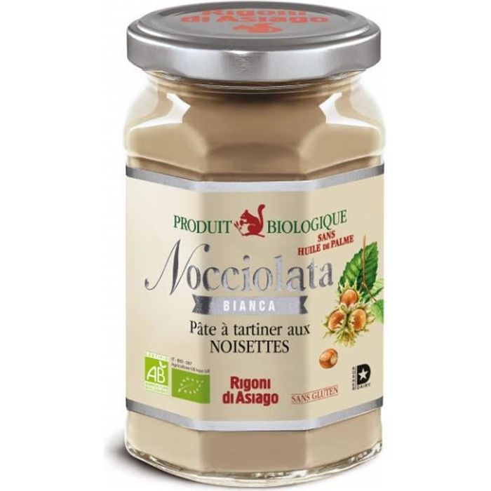 Pâte à tartiner aux noisettes 350gr