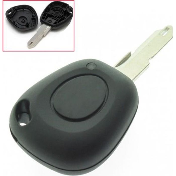 CLE PLIP Renault Clio Laguna Megane Twingo Safrane 1 bouton pour pile CR2016 COQUE @Pro-Plip