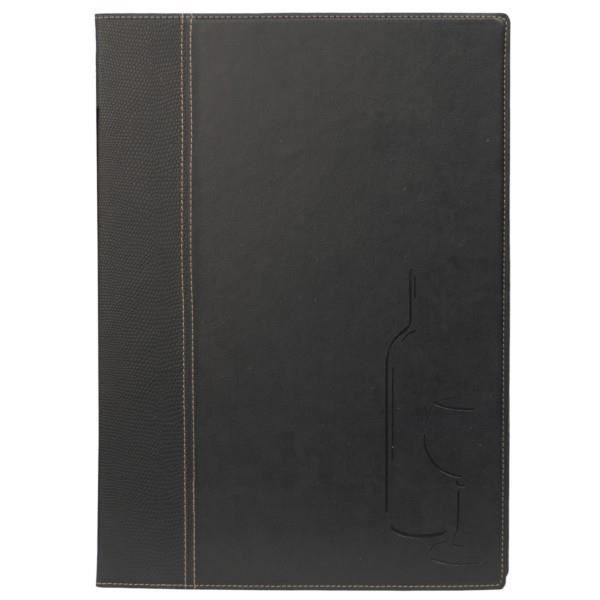 Carte des vins style contemporain Securit - 235 x 130 x 5 mm
