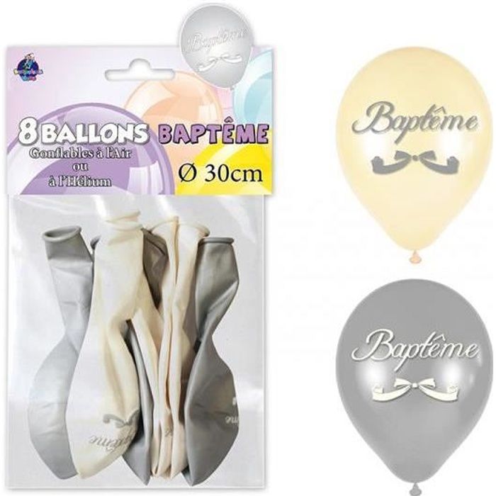 BALLONS BAPTEME