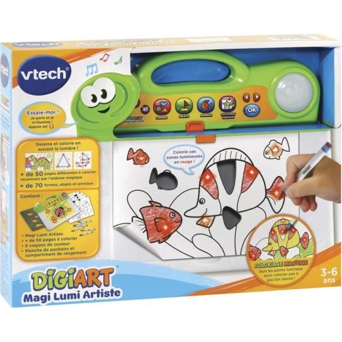 VTECH - DigiArt Magi Lumi Artiste - Loisir Artistique Enfant