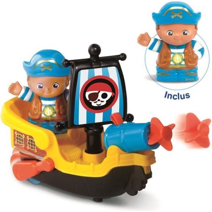 VTECH - Tut Tut Copains - Le Bateau Pirate Magique de Simon