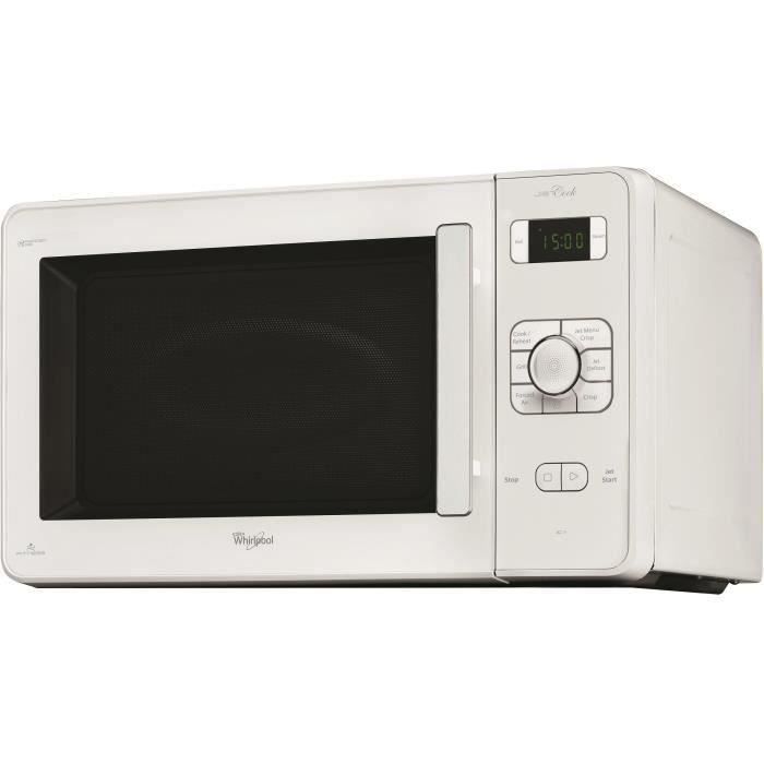SHOT CASE - WHIRLPOOL JC218WH-Micro ondes combiné blanc-30 L-1000 W-Grill 1000 W-Chaleur pulsée 1300 W-Pose libre