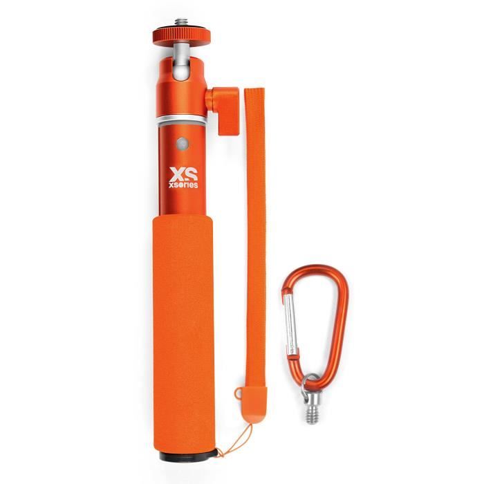XSORIES Perche Télescopique pour Caméra U-Shot - 49 cm - Orange