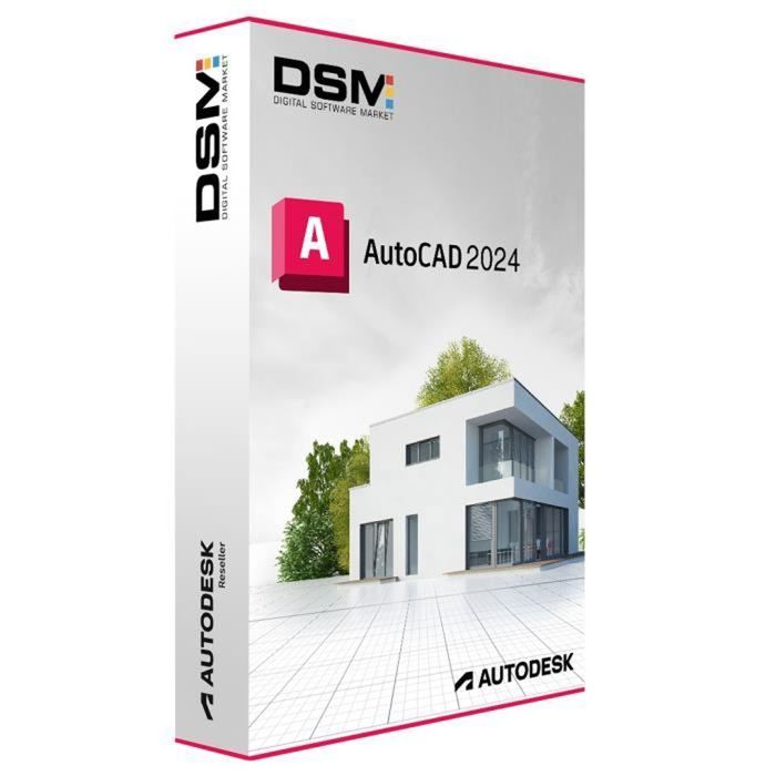 Autodesk Autocad 2024 Original Pour 1 AN - Windows - Licence D'Activation officielle envoie par mail .