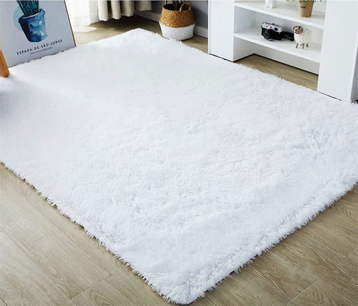 XSIVOD Tapis Moderne Et Moelleux Pour Salon, Chambre à Coucher, Chambre D'Enfant Et Bébé - 140 X 200 Cm, Gris