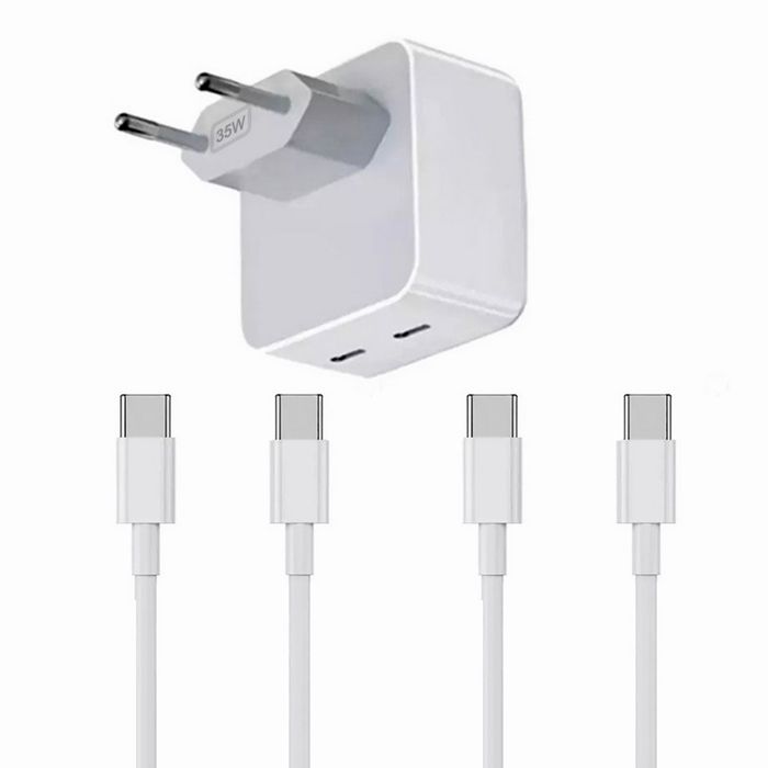 Chargeur Rapide Gan 65W 3 Ports, Usb + 2 Usb-C Pd 3.0 Pour Honor Magic