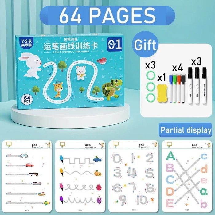 VTech Blue & You Tracks! Super practical notebook, educational toy for children from 2 years, ESP version VTech Blue & You Tracks! Super practical notebook, educational toy for children from 2 years, ESP version