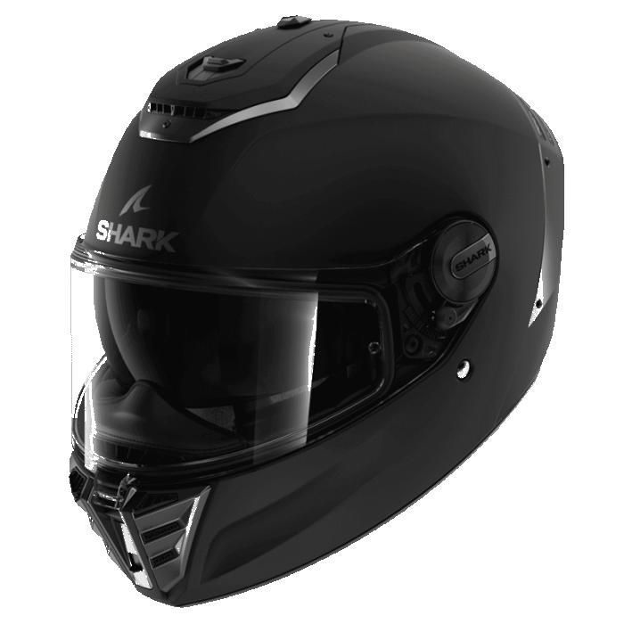 SHARK SPARTAN 1.2 Casco Integrale In Fibra Di Vetro – Blank Mat L – Sicurezza, Aerodinamica E Comfort Per Motociclisti