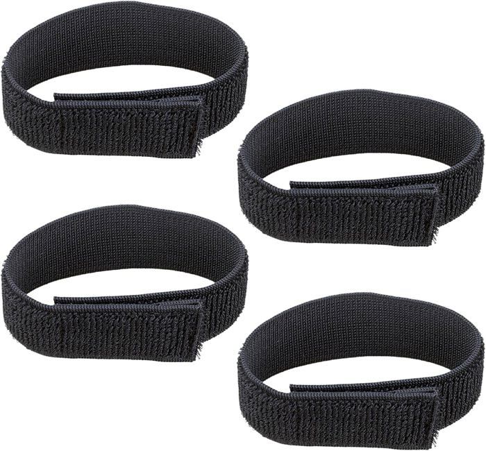 Comparer les prix de Sangle Elastique Avec Des Bandes Anti-Dérapantes,2 Paires De Clips De Vélo Hautement Elastiques Pour Pantalon De Cyclisme,Bottes,C