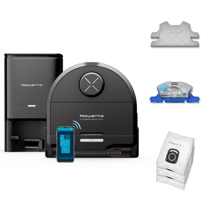 ROWENTA RR9485WH X Plorer Serie 220+ Aspirateur robot 5600 Pa - vue 2