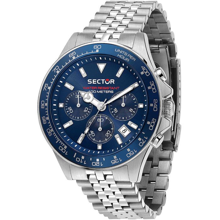 Sector R3273661032 séries 230 Chronographe Montre Homme 43mm 10ATM Sector R3273661032 séries 230 Chronographe Montre Homme 43mm 10ATM