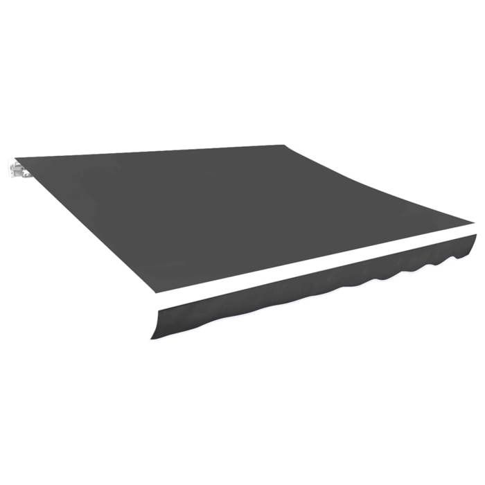 Prix bas - Anti UV Toile dStore banne-Auvent Anthracite 350x250 cm （590639524422)