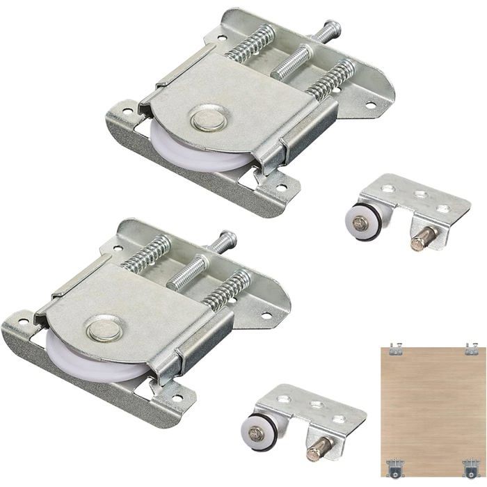 Roulettes pour portes coulissantes de placard roulettes en nylon pour portes coulissantes roulettes pour portes coulissantes