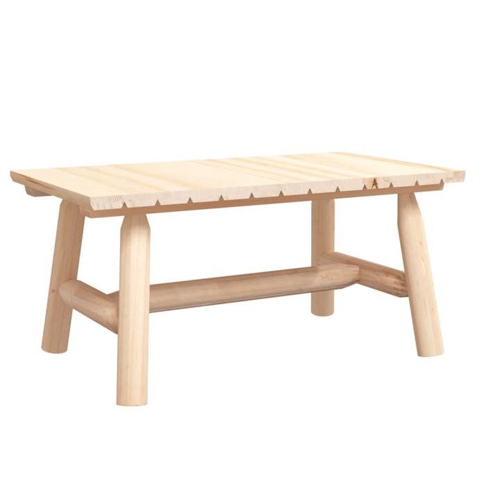 (SOLDES Dété)Table basse 90x50x41cm bois massif dépicéa 9562882 (SOLDES Dété)Table basse 90x50x41cm bois massif dépicéa 9562882
