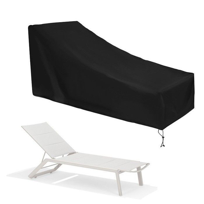 Housse pour transat jardin - MHY® - 210x75x80 cm - Étanche - Polyester - Anti-poussière - Résistant aux UV