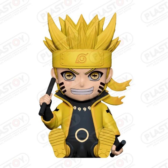 Tirelire figurine collector - PLASTOY - Naruto Rikudo - Noir - Résine - Fonctionnelle Tirelire figurine collector - PLASTOY - Naruto Rikudo - Noir - Résine - Fonctionnelle