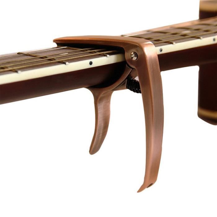 Capodastre Universel pour Guitare : L'accessoire indispensable pour tous les guitaristes