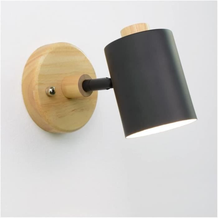 Applique Murale LED HAWEE - Spot Pivotant 350°, 5W 6000K - Pour Chambre, Salon, Escalier - Style Nordique