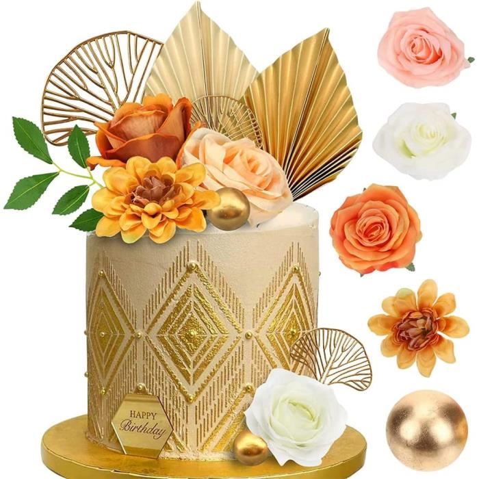 Lot de 25 décorations de gâteau Boho pour fille 1 an – Décoration