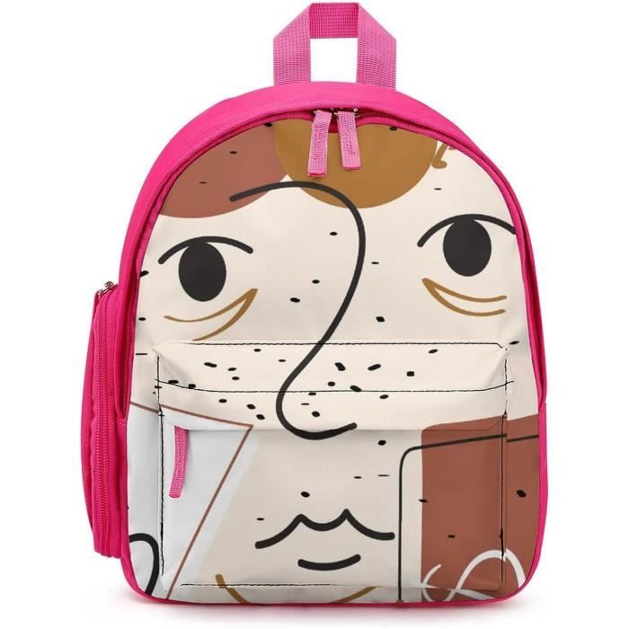 Sacs ?? Dos Enfant Sac De Maternelle L?�ger Pour Gar?�on Fille Peinture De Ligne De Couleur Petit 