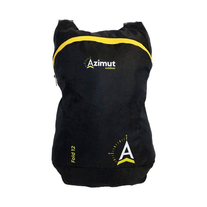 Sac A Dos Pliant Fold 12 Noir - Sac A Dos Azimut outdoor Sacs à dos de randonnée