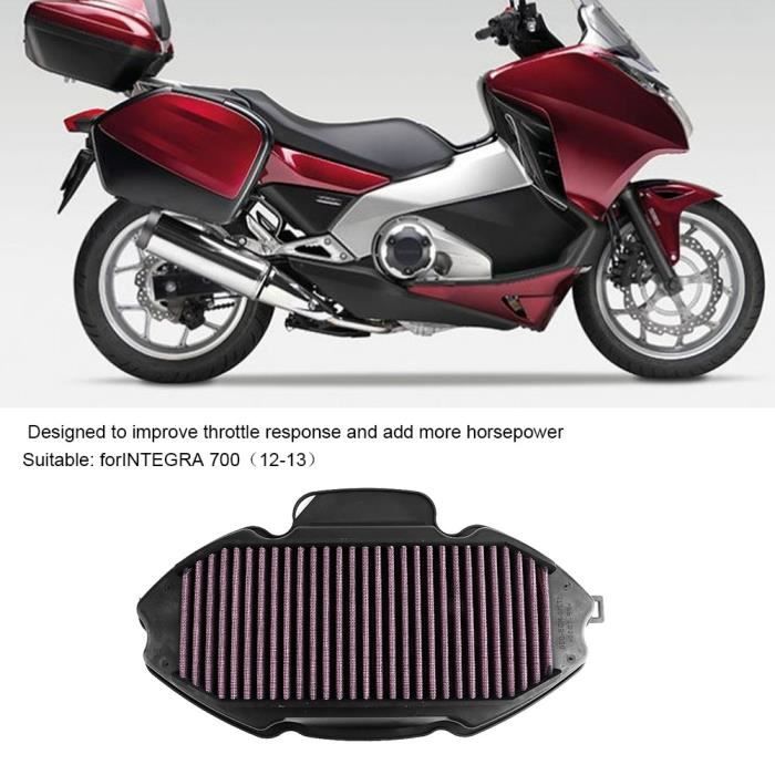 Filtre /à air de moto nettoyeur dadmission de moteur de moto Filtre /à air de moto pour INTEGRA 700//750