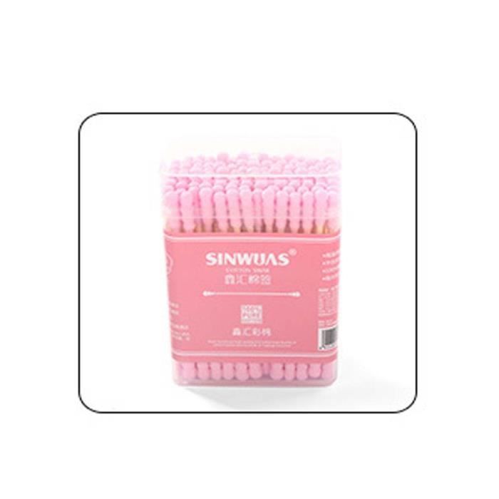 Tete A Double Filetage Oreille Jetable Coton Tige Nettoyage Bourgeons Femmes Outil De Maquillage Rose 0pcs Cdiscount Bricolage