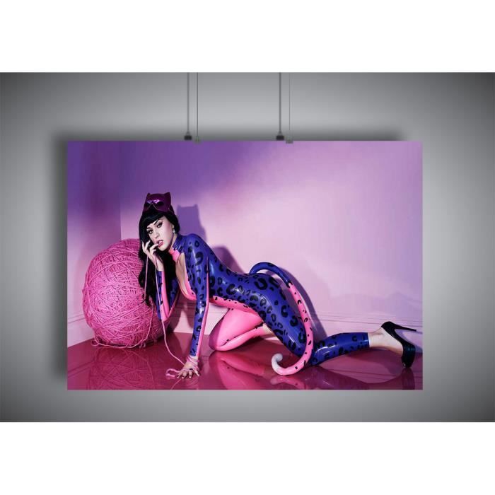 Poster Katy Perry Felin Chat Chanteuse Stars Wall Art 02 21x29 7cm Cdiscount