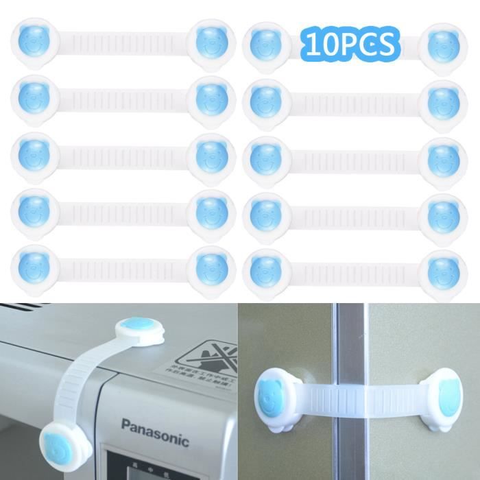 10x Fermeture Securite Verrouillage Enfant Bebe Surete Protection Porte Durable Placard Armoire Cabinet Tiroir Frigo Refrigerateur Cdiscount Puericulture Eveil Bebe