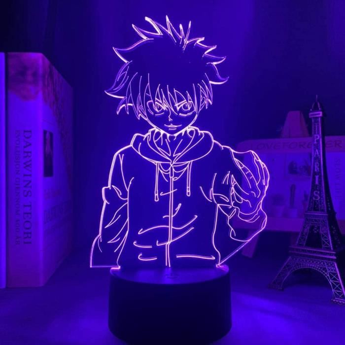 Veilleuse LED Hunter X Hunter - Gon Et Kirua - 16 Couleurs Avec Télécommande
