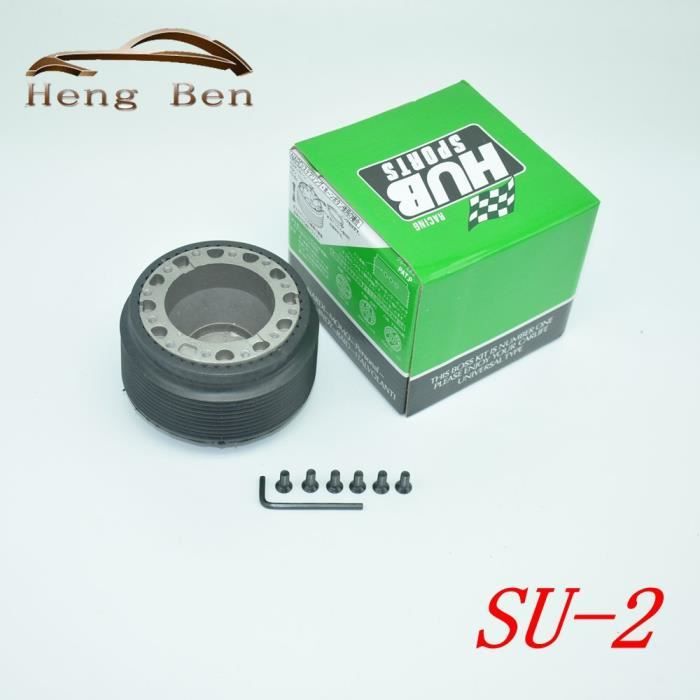 Adaptateur De Moyeu De Volant 19 Mm Pour Bateau - Pièce En Alliage D'aluminium Noir - Compatible Bases De Volant Nautiques